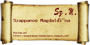 Szappanos Magdaléna névjegykártya